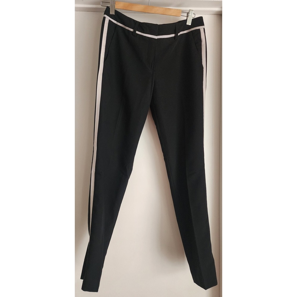 Mercer & Madison Women's Pants Size 4 Black Casual Side‎ Trim Skinny